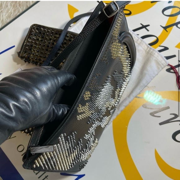 Christian Louboutin Messenger Bag and Choice of 1 Panettone Wallet! - Picture 6 of 7